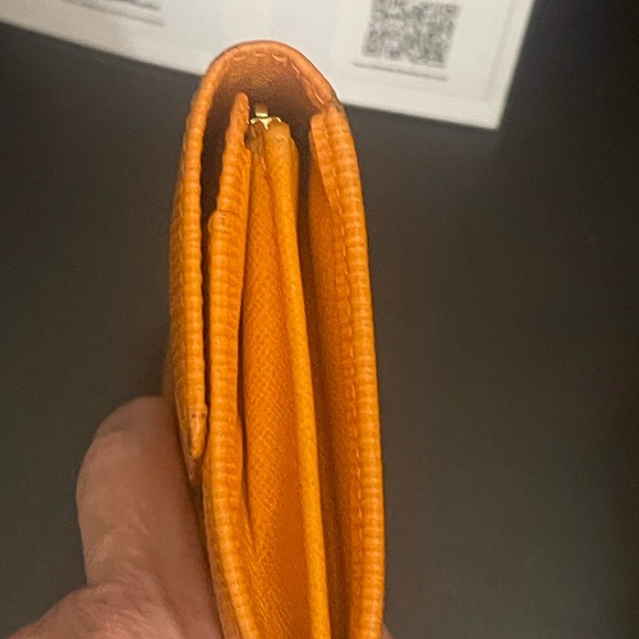 Louis Vuitton Epi Leather Vibrant Orange Wallet - Picture 7 of 7